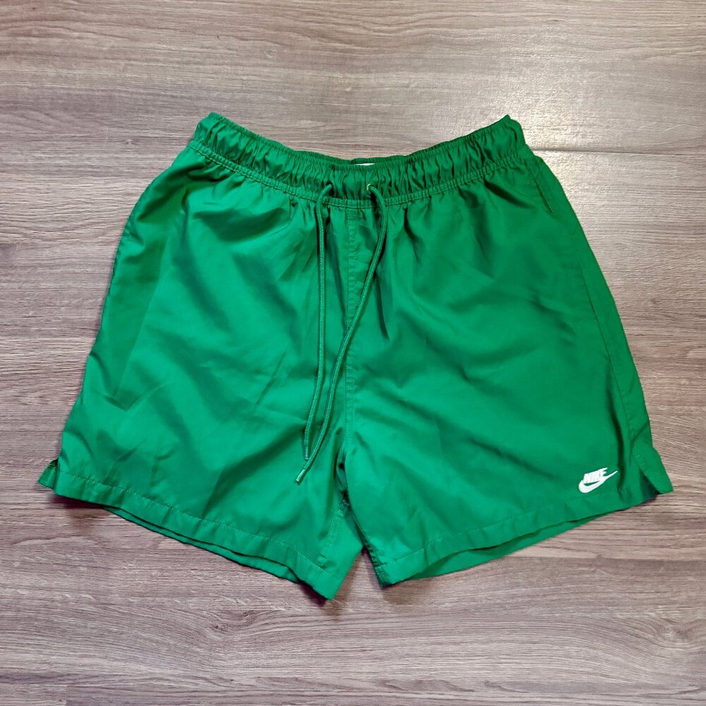 Nike Green Athletic Shorts